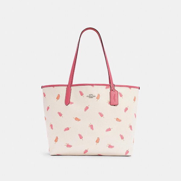 City Tote With Popsicle Print