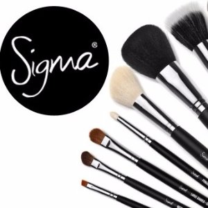 With Select Products @ Sigma Beauty