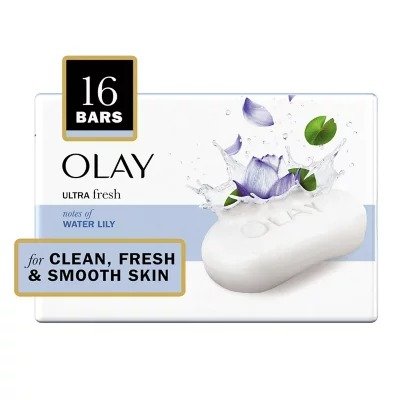Ultra Fresh Bar Soap, Notes of Water Lily (4 oz., 16 ct.) - Sam's Club