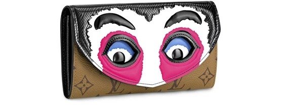 Louis Vuitton Sarah Kabuki Mask Wallet