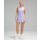 Pleated Open-Knit Tennis Dress