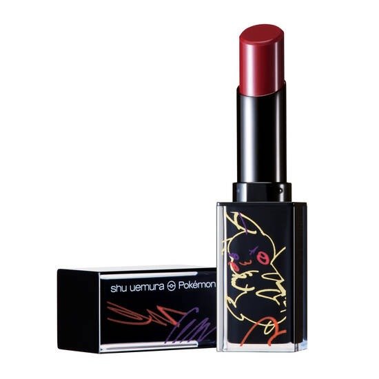 Pikachu-inspired rouge unlimited amplified matte – matte lipstick – shu uemura