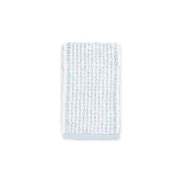 Bee & Willow™ Carlyle Stripe Hand Towel in Blue Haze | Bed Bath & Beyond