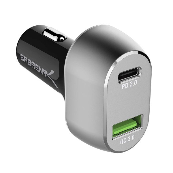 63W 2-Port USB Car Charger