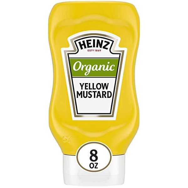 Organic Yellow Mustard (8 oz Bottle)