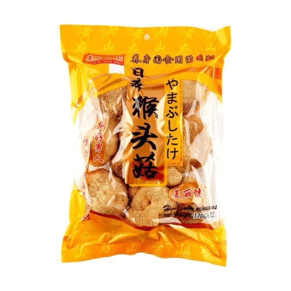 HUANG FU SHAN ZHEN Premium Monkey Head Mushroom,6 oz