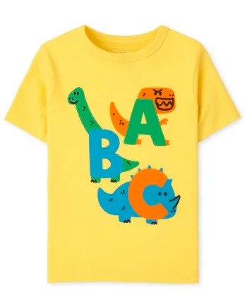 小童ABC印花T恤