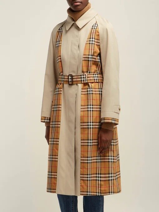 Guiseley inside-out cotton-gabardine belted coat | Burberry | MATCHESFASHION.COM US