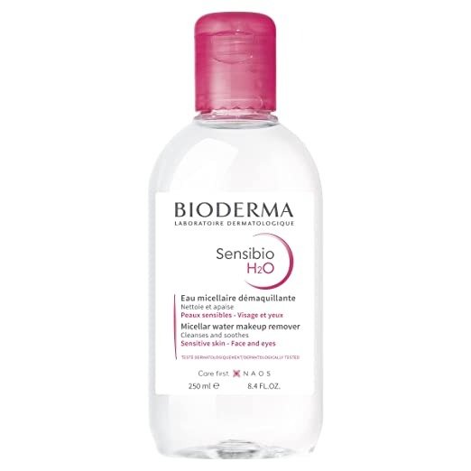 H2O Micellar Water - Makeup Remover Cleanser - Face Cleanser for Sensitive Skin
