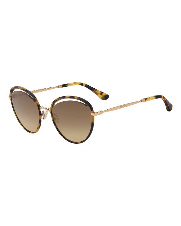Malyas Round Cutout Sunglasses