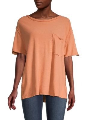 Frayed High-Low T-Shirt