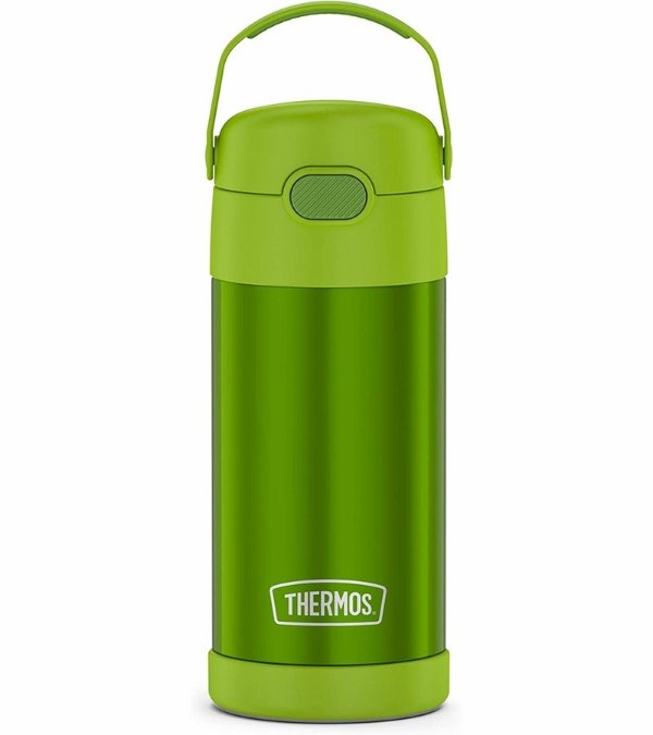 FUNtainer Vacuum Insulated Stainless Steel Bottle 12oz - Lime