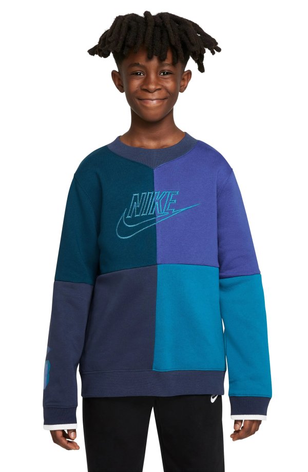 Kids' Sportswear Logo Sweatshirt