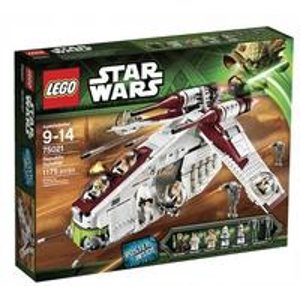 乐高LEGO Star Wars Republic Gunship星球大战系列共和国炮艇玩具套装
