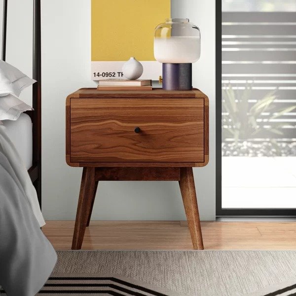 1 - Drawer Nightstand in Noyer1 - Drawer Nightstand in NoyerRatings & ReviewsQuestions & AnswersShipping & ReturnsMore to Explore