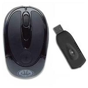 Gear Head Wireless Mouse Black PC & MAC Compatible