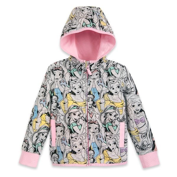 Disney Princess Zip-Up Hoodie for Kids | shopDisney