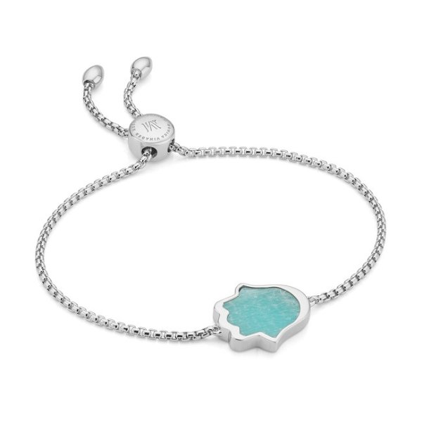 Atlantis Hamsa Friendship Chain Bracelet | Monica Vinader
