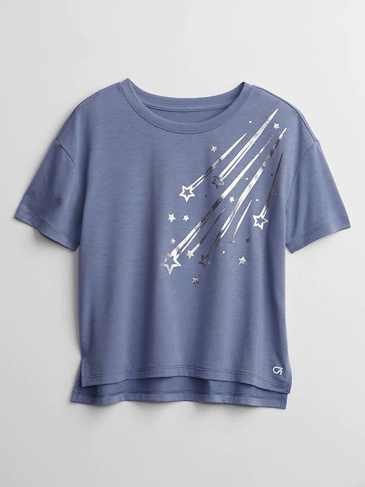 Fit Kids High-Low Graphic T-Shirt