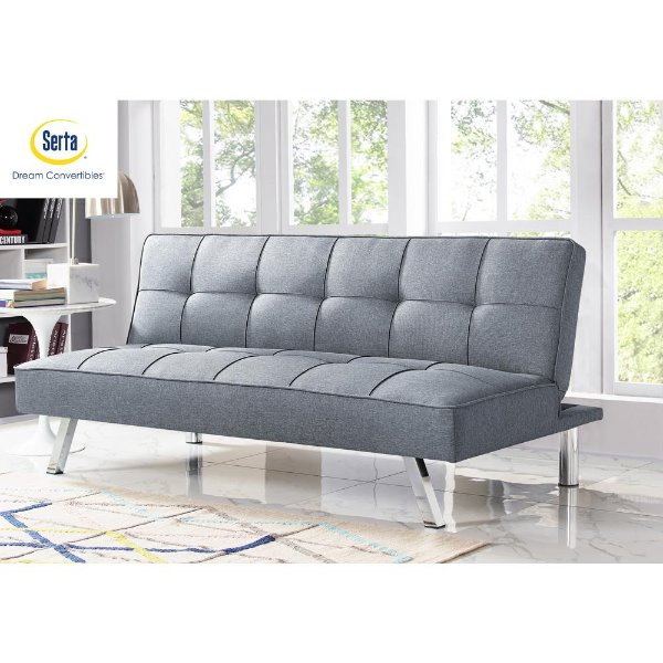 Calgiri Light Grey Convertible Sofa