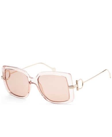 Ferragamo Women's Pink Square Sunglasses SKU: SF913S-290 UPC: 886895375801