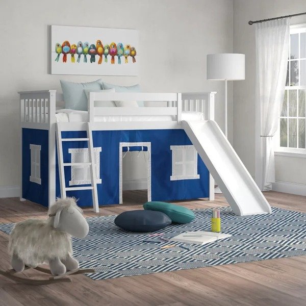 Gilmour Twin Solid Wood Loft Bed by Isabelle & Max™