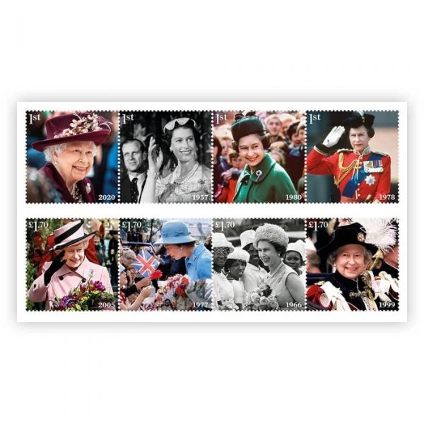 女王白金禧年 纪念邮票
