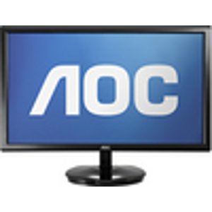 AOC 23-inch宽屏LED显示屏-黑色E2343FK