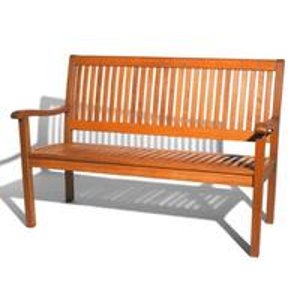 Strathwood All-Weather Hardwood 2-Seater Bench