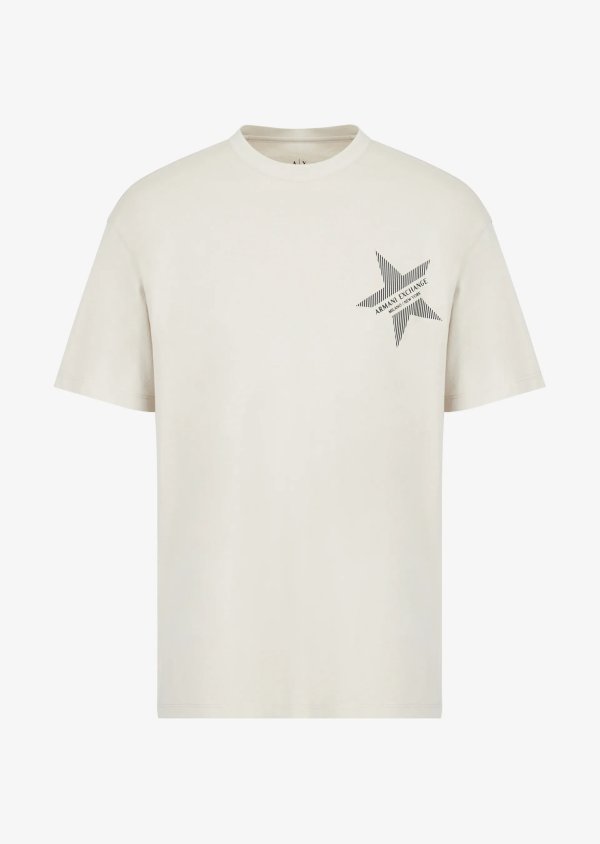 Milano New York organic jersey cotton comfort fit t-shirt WELCOME BACK TO ARMANI.COM .xg-st0 { fill: none; stroke: #d4d4d4; stroke-width: 14; stroke-linecap: round; stroke-linejoin: round; stroke-miterlimit: 23.1428; }