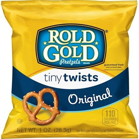Rold Gold Tiny Twists Pretzels, 1 oz Bags, 40 Count