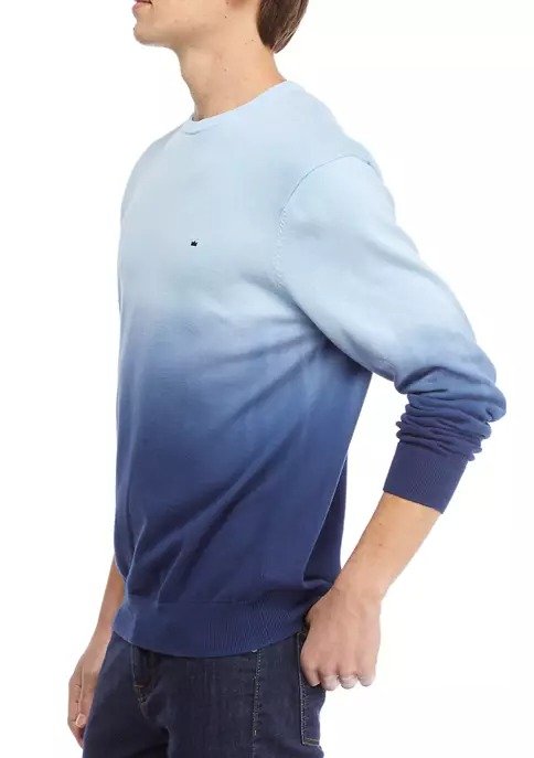 Long Sleeve Dip Dye Sweater