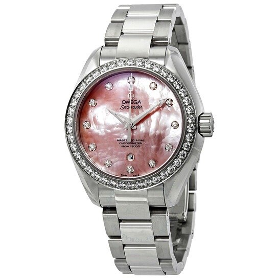 Seamaster Aqua Terra Automatic Diamond Ladies Watch 231.15.34.20.57.003