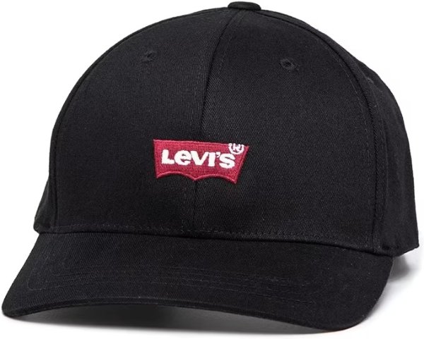 Levi's 牛仔黑色棒球帽 one size