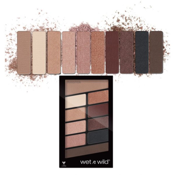 Wet N Wild Color Icon Eyeshadow 10 Pan Palette 757A Nude Awakening | eBay