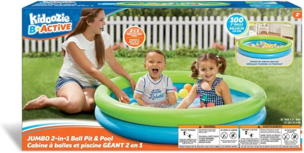 Kidoozie 50英寸儿童泳池 含100个海洋球