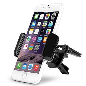 AVANTEK Universal Cell Phone Air Vent Car Mount Holder Cradle - Black