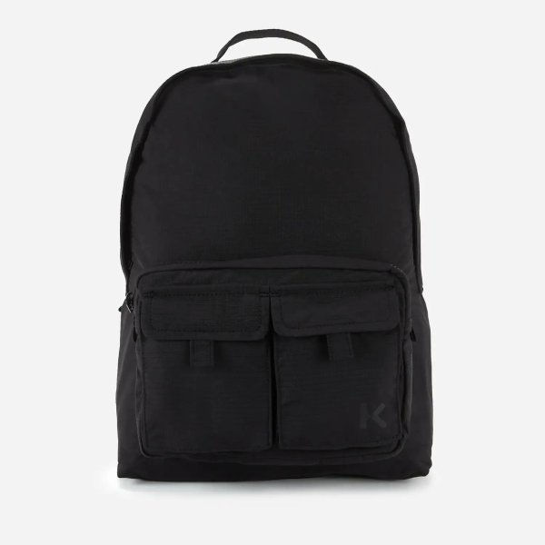 Men's Rollable Backpack - Black