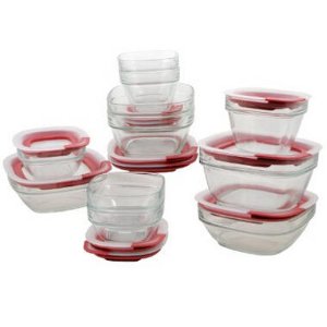 Rubbermaid Easy Find Lid Glass Food Storage Container, 22-Piece Set (1865887)