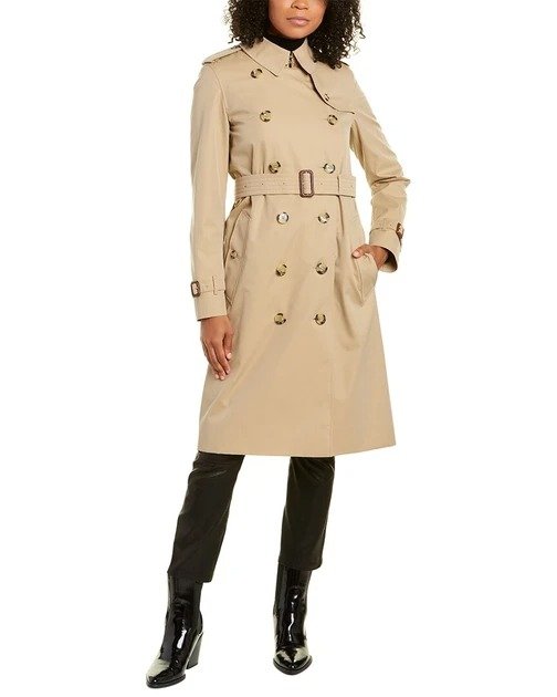 Burberry Heritage Double-Breasted Trench Coat