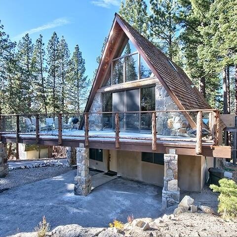 3877 Crest Heavenly Ski Cabin with Lake Views - 南太浩湖的小木屋 出租, 加利福尼亚, 美国