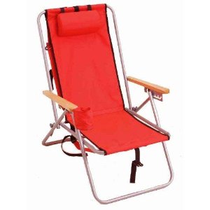 Rio Brands WearEver Hi-Back Deluxe Steel Backpack Chair