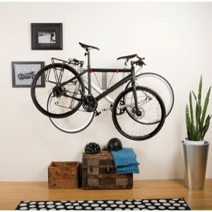 woot! 车库、房间收纳用品热卖 壁挂式自行车架$25