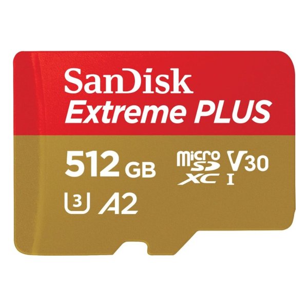 Extreme PLUS 512GB microSDXC UHS-I Memory Card