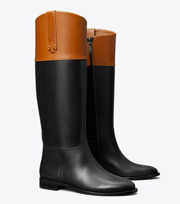 DOUBLE T RIDING BOOT, WIDE CALF