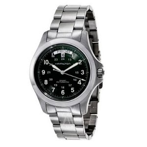 Hamilton Men's Khaki Field King Automatic Watch H64455163(Dealmoon Exclusive)
