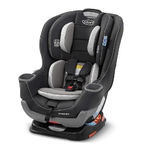 GracoExtend2Fit Convertible Car Seat | Ride Rear Facing Longer with Extend2Fit, Redmond, Amazon Exclusive