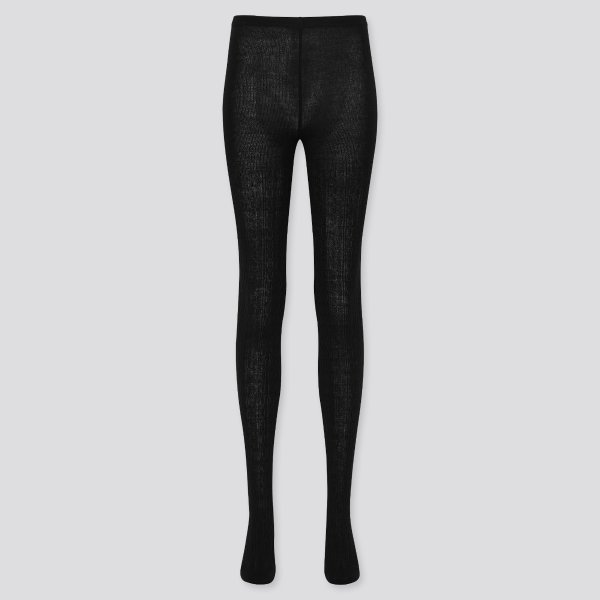 WOMEN HEATTECH CABLE KNITTED TIGHTS (Online Exclusive)