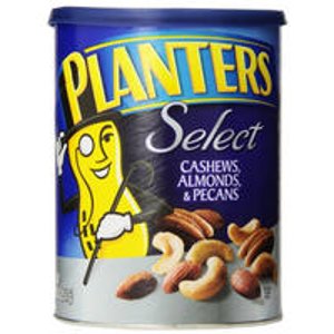 Planters Select Cashews, Almonds and Pecans Canister, 18.25 ounce
