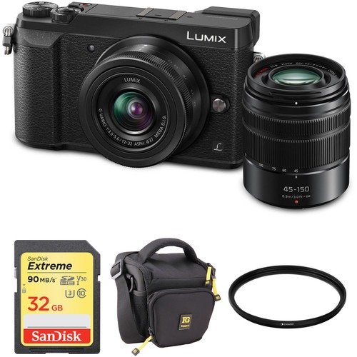 Panasonic Lumix DC-GX85 + 32GB SD + 2 Lenses + Bag